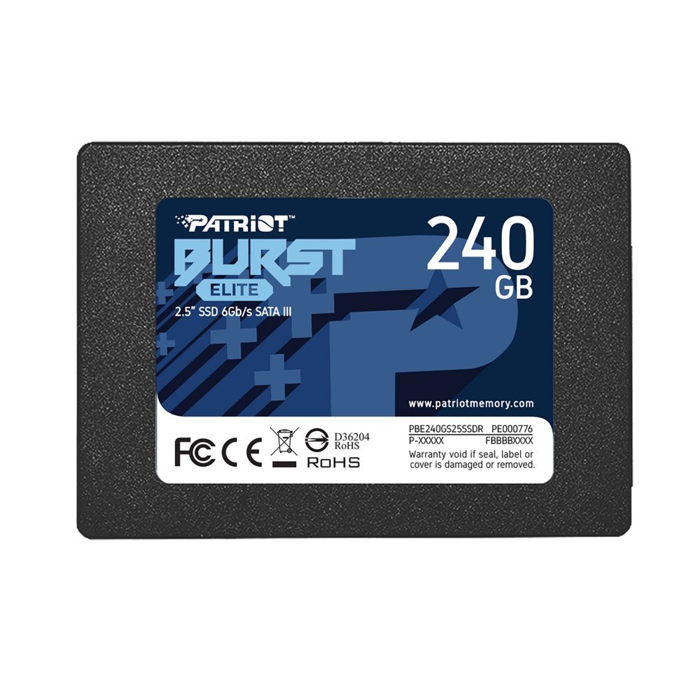 Patriot Burst Elite | 240GB SATA SSD | 2.5 inch | SATA III - Afbeelding 3