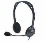 Logitech H111 | On-Ear Bedrade 3,5mm Koptelefoon met Microfoon | Grijs