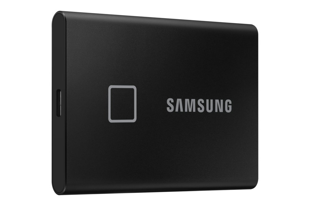 Samsung T7 Touch | Externe SSD | 1TB | USB 3.2 Gen2 | 1050 MB/s | Wachtwoordbeveiliging | Zwart | Compact en Veilig - Afbeelding 4