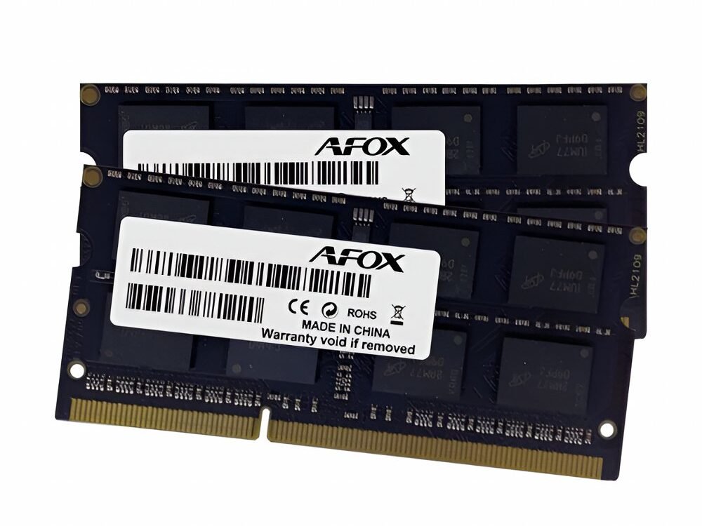 Afox 16GB Kit | 2x8GB DDR4 2400 | CL22 | SODIMM
