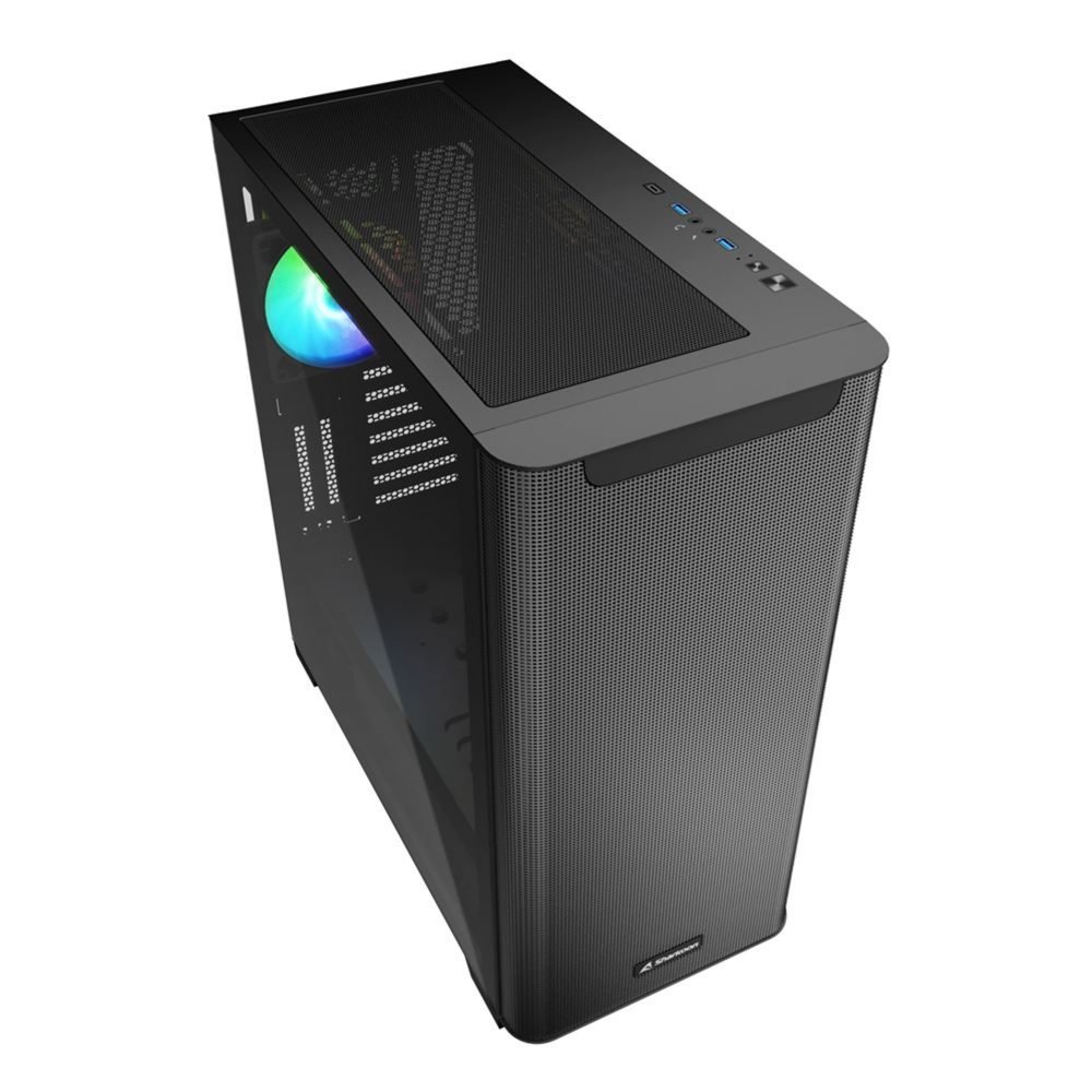 Sharkoon M30 RGB | Full Tower Case | Zwart - Afbeelding 4