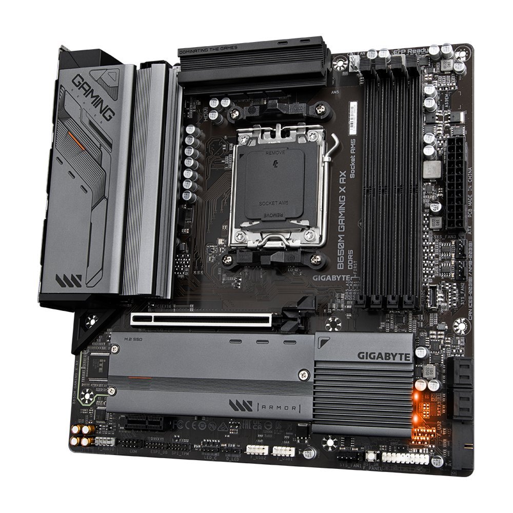 Gigabyte B650M GAMING X AX (rev. 1.x) | Socket AM5 | AMD B650 | 4xDDR5 | Micro-ATX | Moederbord - Afbeelding 4