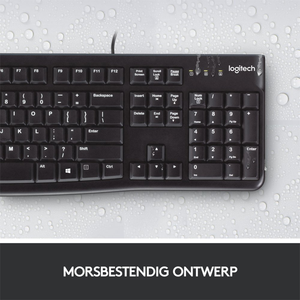 Logitech K120 | Zakelijk Bedraad Toetsenbord | QWERTY - Afbeelding 9