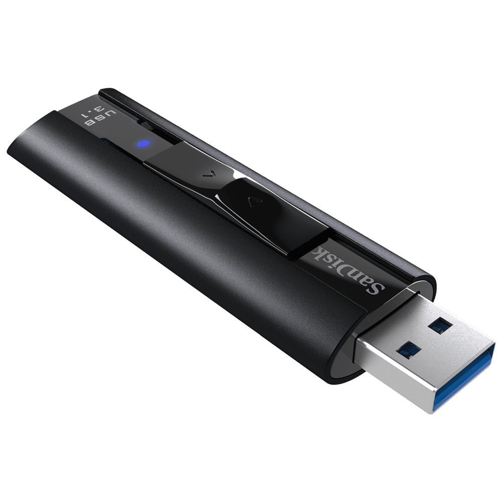 SanDisk Extreme Pro | 256GB USB-A 3.2 Flash Drive | Zwart - Afbeelding 3