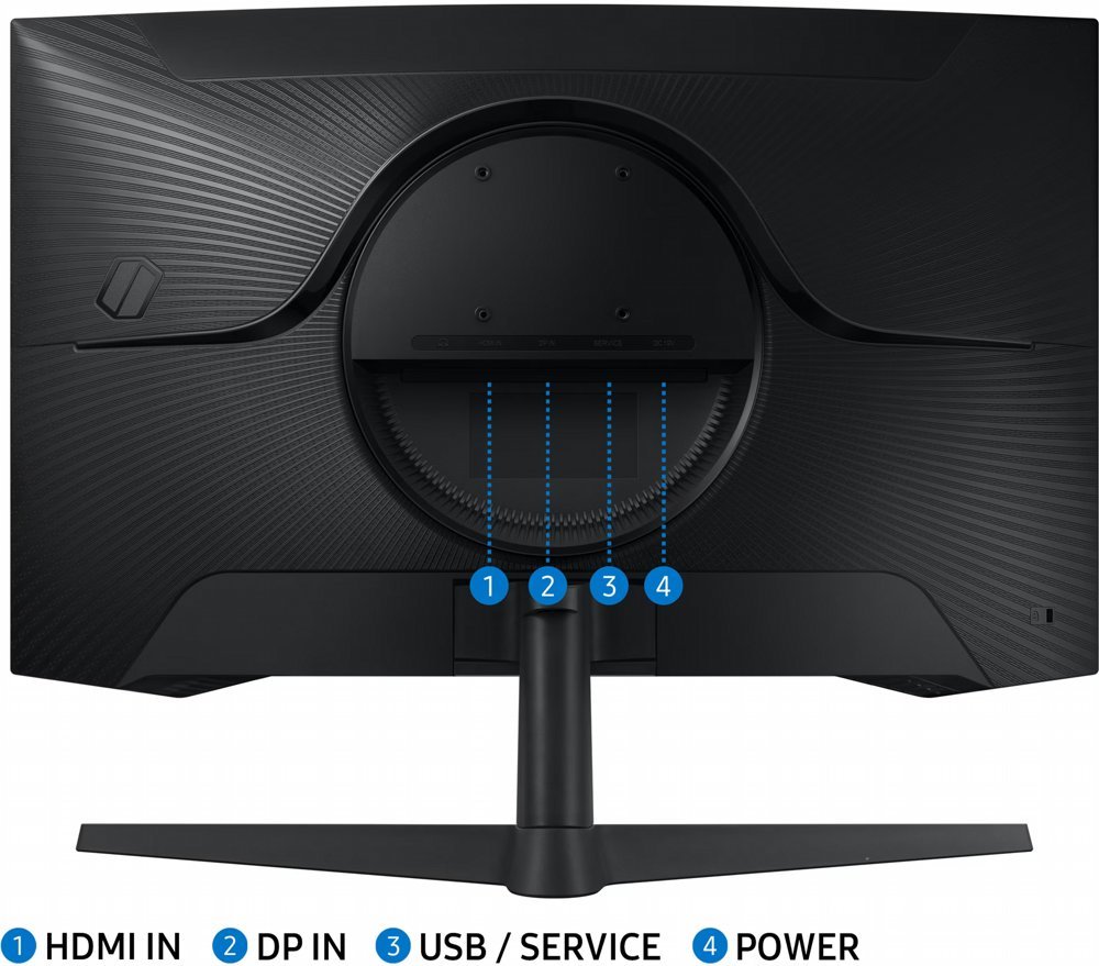 Samsung Odyssey G5 LS27CG552EU 27'' | 2560x1440 VA | 165Hz | 1ms | Curved Gaming Monitor - Afbeelding 17