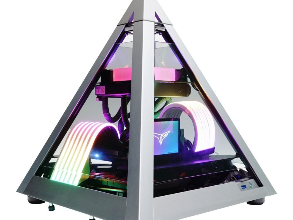 Azza Pyramid Mini | Mini-ITX Case | Grijs/Zwart