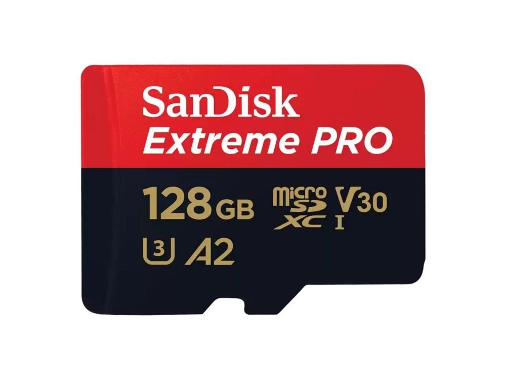 SanDisk Extreme PRO | MicroSDXC | 128GB | Class 10 | UHS-I U3