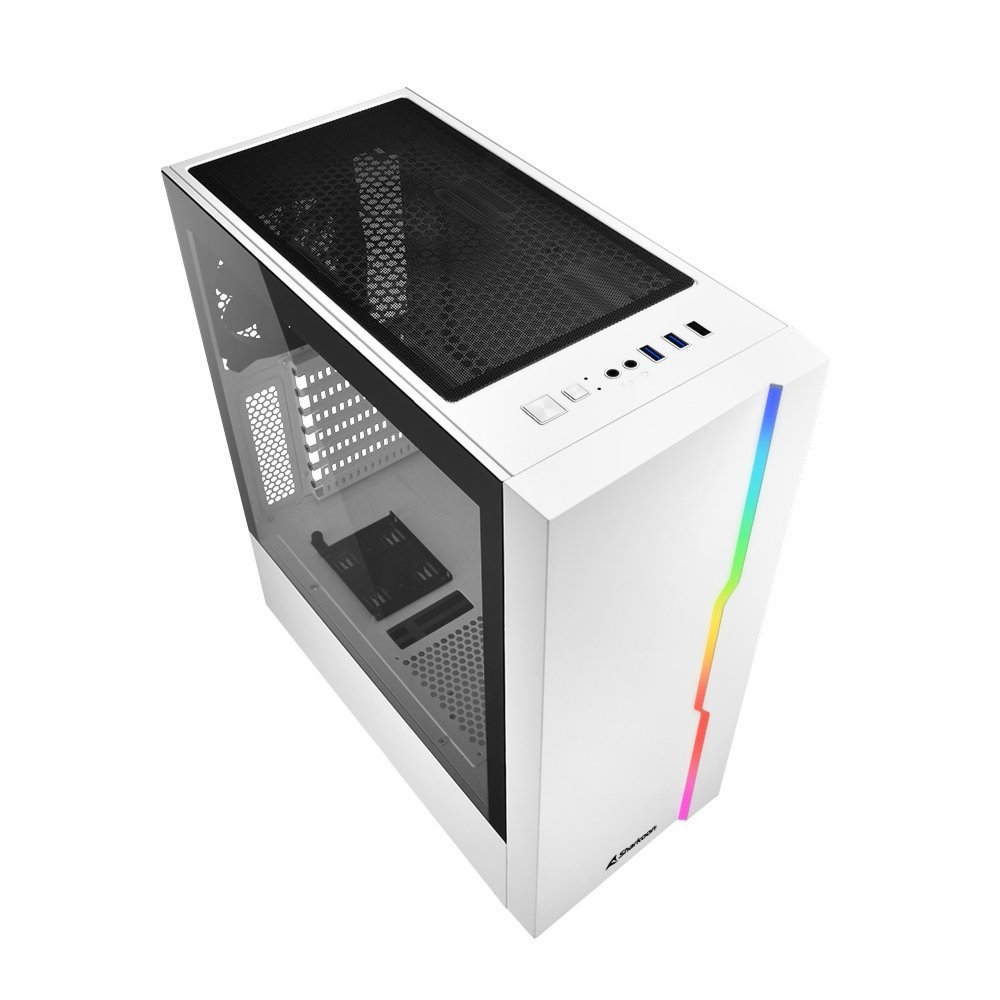 Sharkoon RGB Slider | Midi Tower Case | Wit - Afbeelding 4