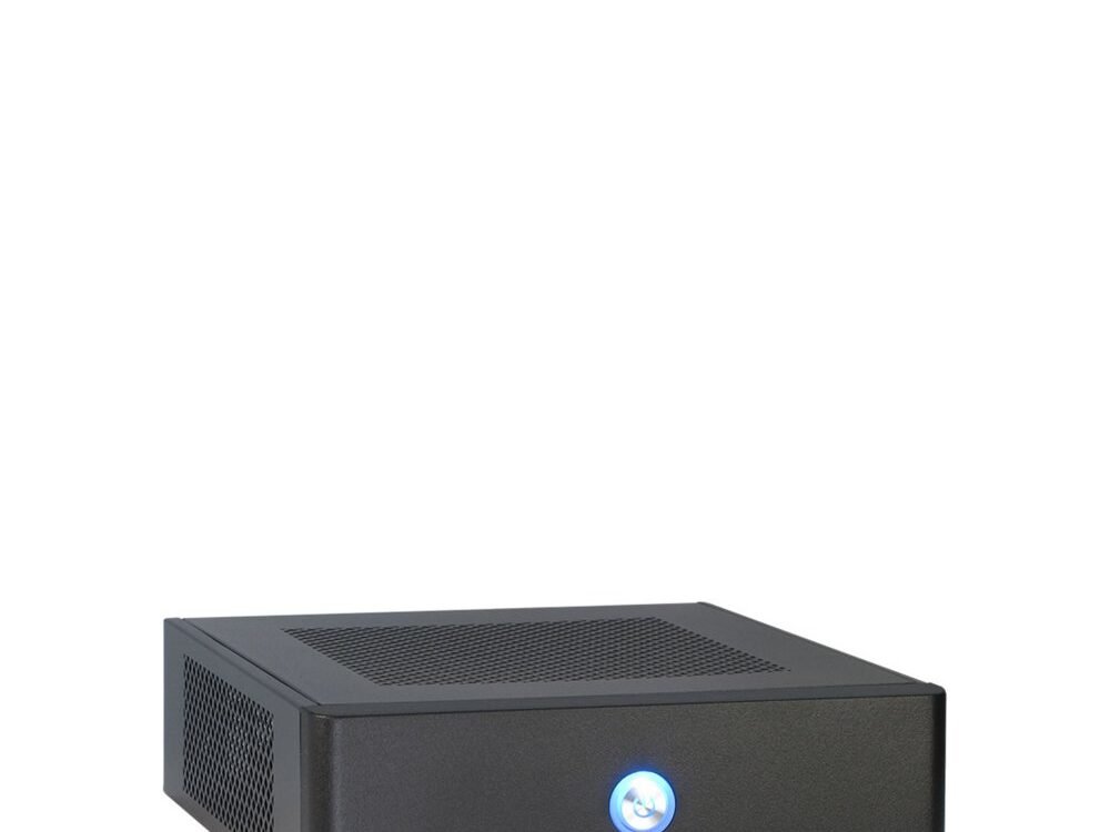 Inter-Tech ITX-601 | Mini-ITX Case | 60 Watt Voeding | Zwart