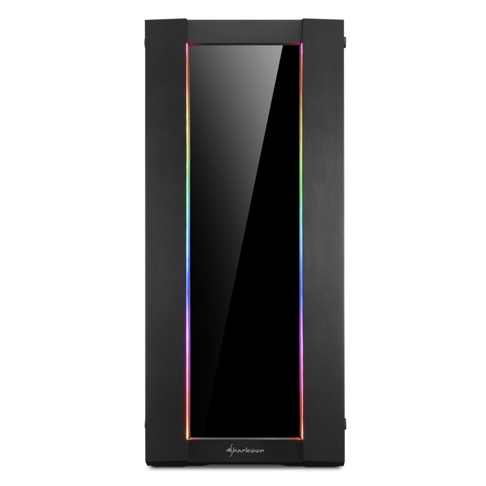 Sharkoon ELITE SHARK CA200G | Midi Tower Behuizing | Zwart - Afbeelding 3