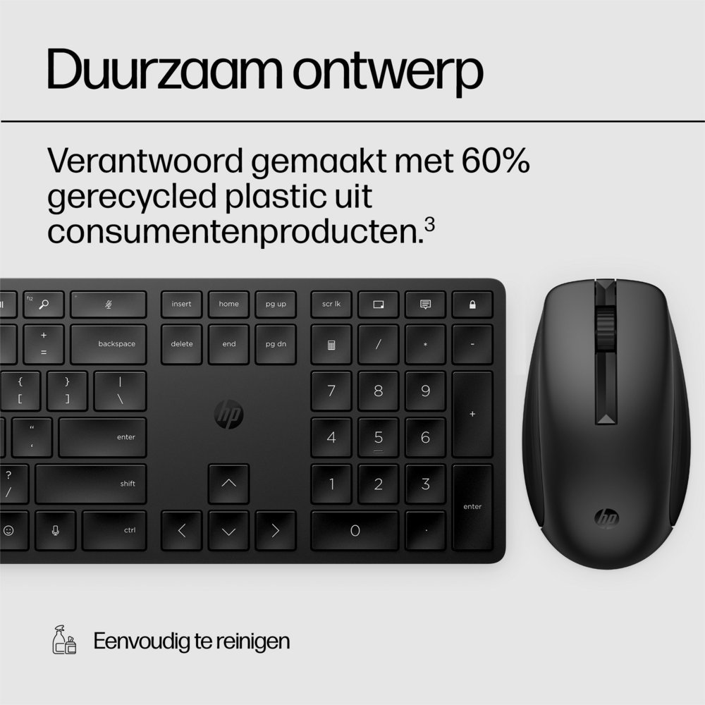 HP 650 | Draadloze Muis en Toetsenbordcombo | QWERTY - Afbeelding 13