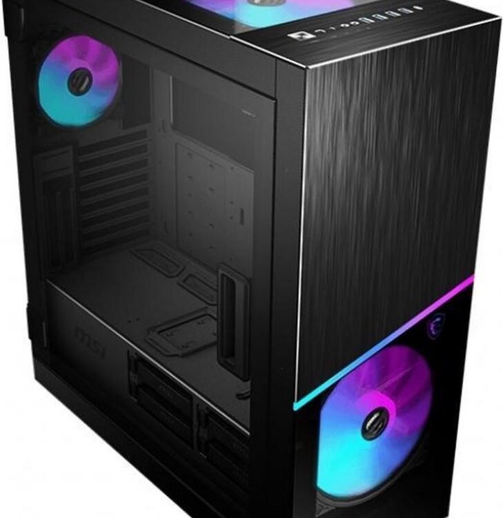 MSI MPG Velox 100R RGB | Midi Tower Case | Zwart