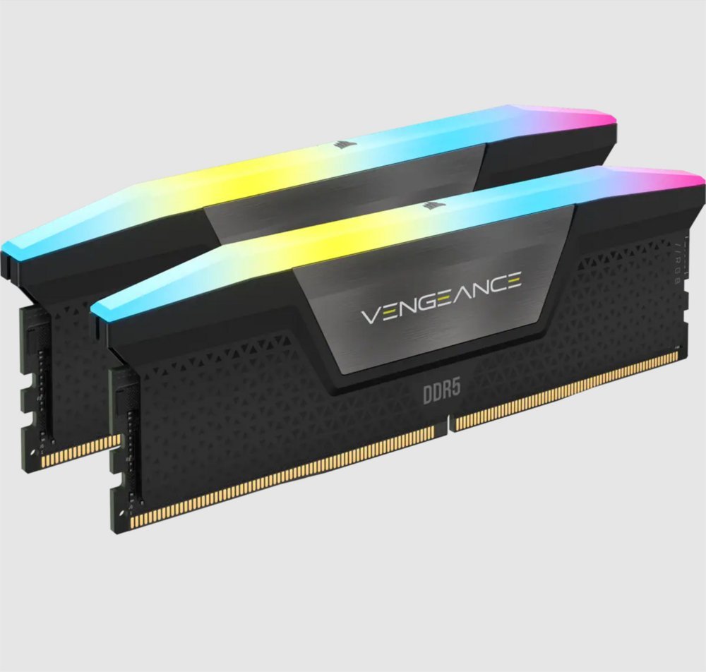Corsair Vengeance RGB | 32GB 2x16GB DDR5 | 6000MHz | DIMM | CL40 | Geheugenmodule | RAM