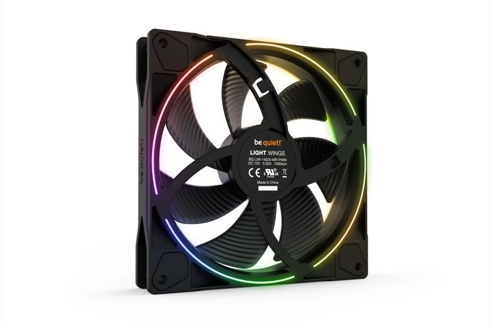 be quiet! Light Wings | 140mm PWM Case Fan | Zwart | 1 stuk - Afbeelding 5
