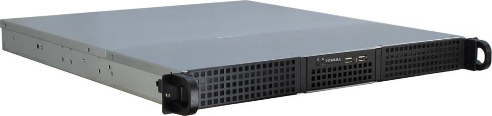 Inter-Tech IPC 1U-10248 | Server Rack Case | Zwart