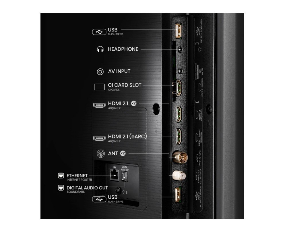 Hisense 50A79NQ | 50'' Ultra HD 4K | QLED Smart TV | Wifi | VIDAA | Local Dimming | HDR10+ | 60Hz - Afbeelding 3