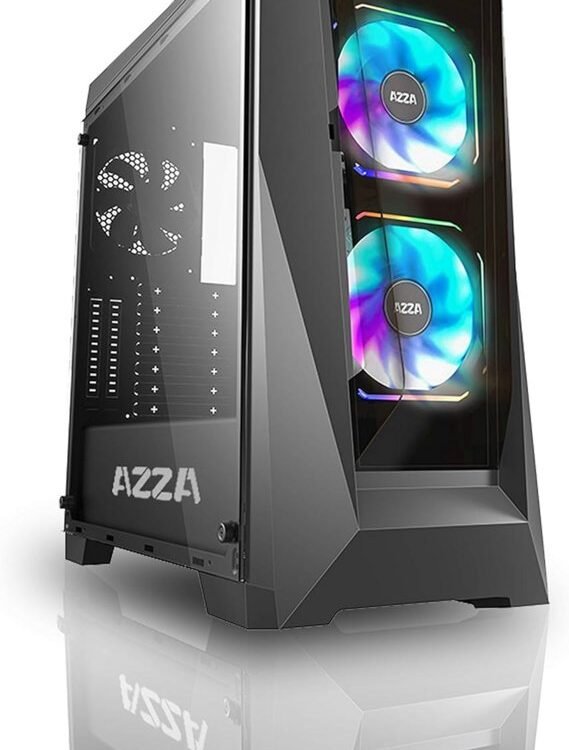 Azza Chroma 410B | Midi Tower Case | Zwart