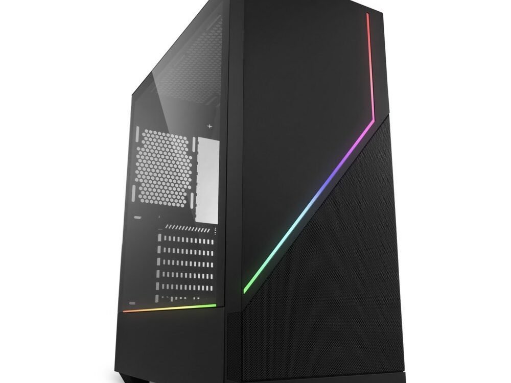 Sharkoon RGB Flow | Midi Tower Case | Zwart