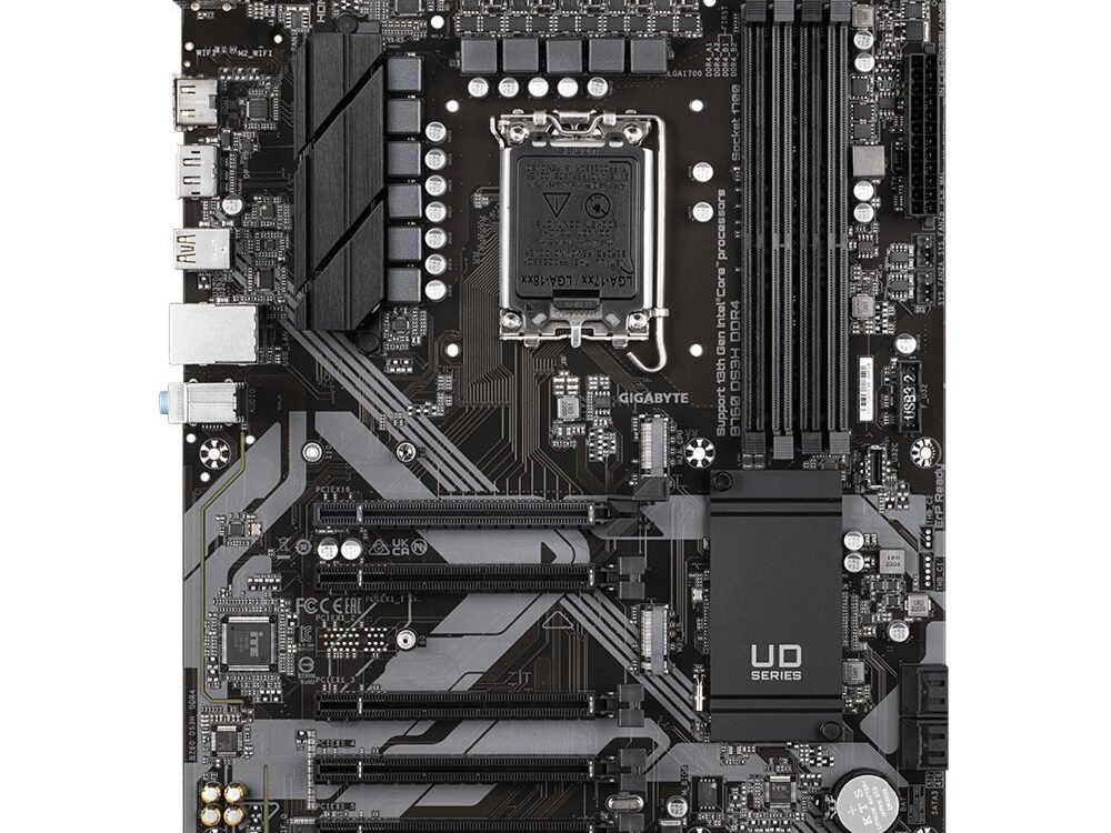 Gigabyte B760 DS3H | Socket LGA 1700 | Intel B760 | 4xDDR4 | ATX | Moederbord