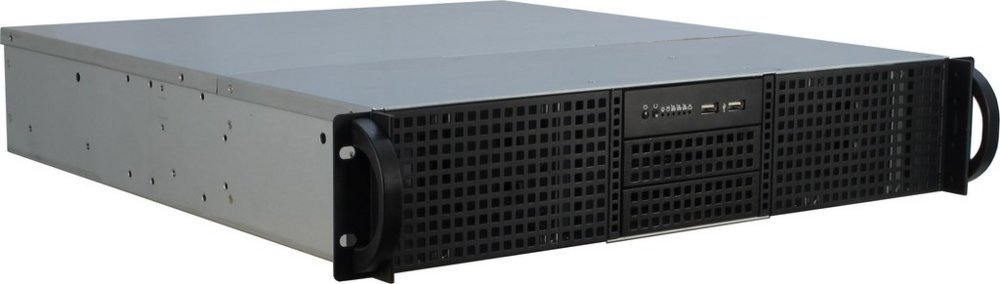 Inter-Tech IPC 2U-20248 | Server Rack Case | Zwart