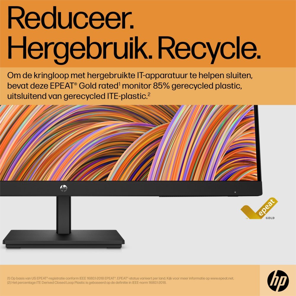 HP V27i G5 27" | 1920x1080 IPS | 75Hz | Monitor - Afbeelding 13