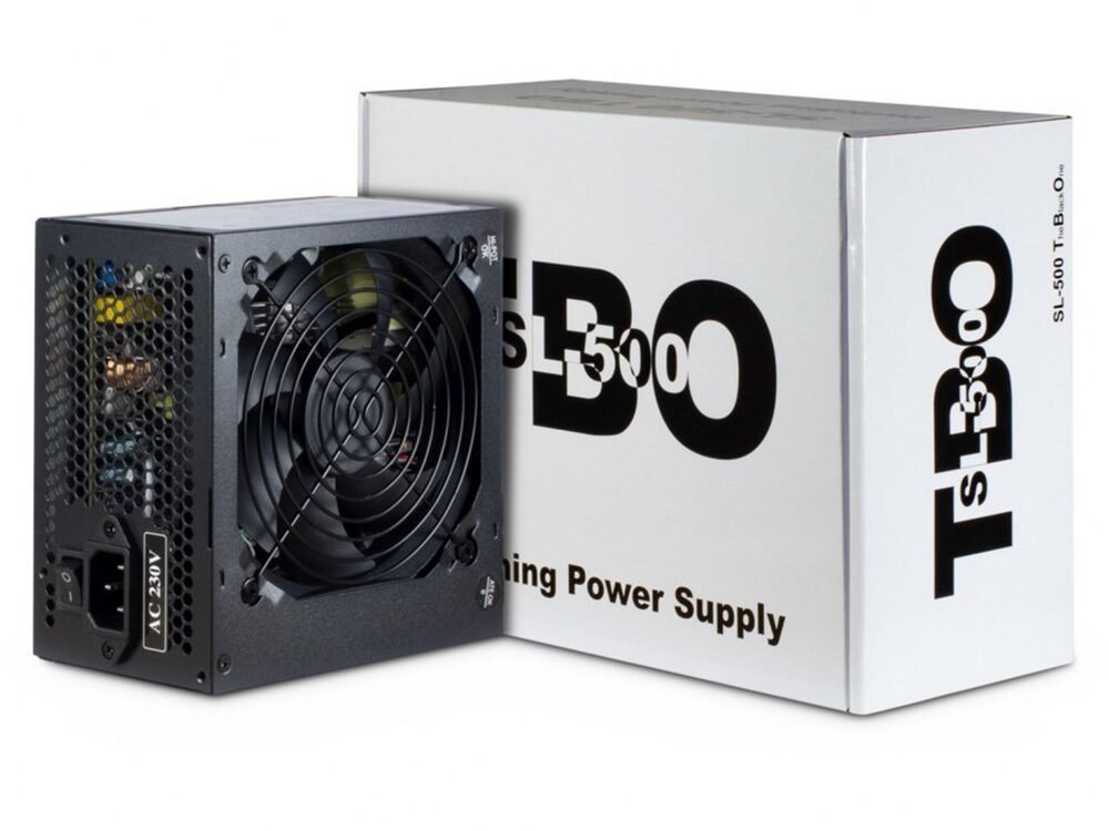 Inter-Tech SL-500 TBO | 500 Watt ATX PSU | Power Supply | Voeding