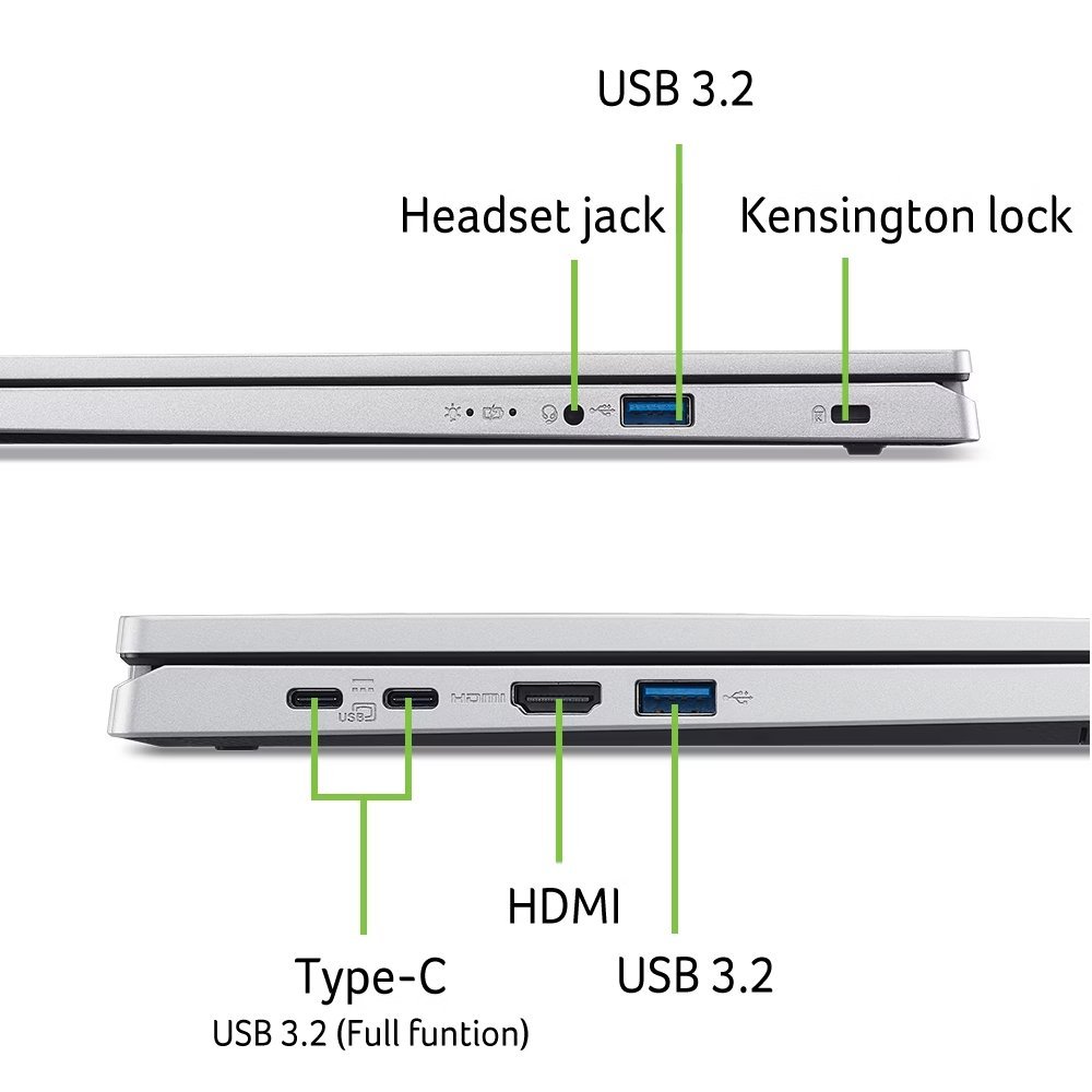 Acer Aspire Go 15 | 15.6" Full HD IPS | Intel Core i7-13620H | 16GB DDR5 | 1TB SSD | Windows 11 Professional - Afbeelding 8