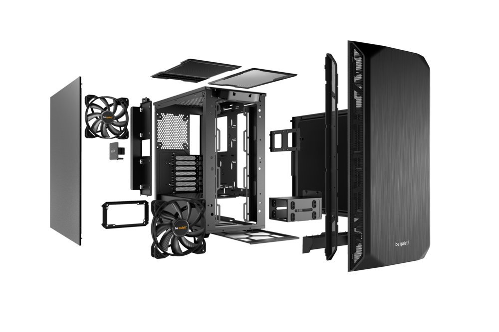 be quiet! Pure Base 500 | Midi Tower Case | Zwart - Afbeelding 5