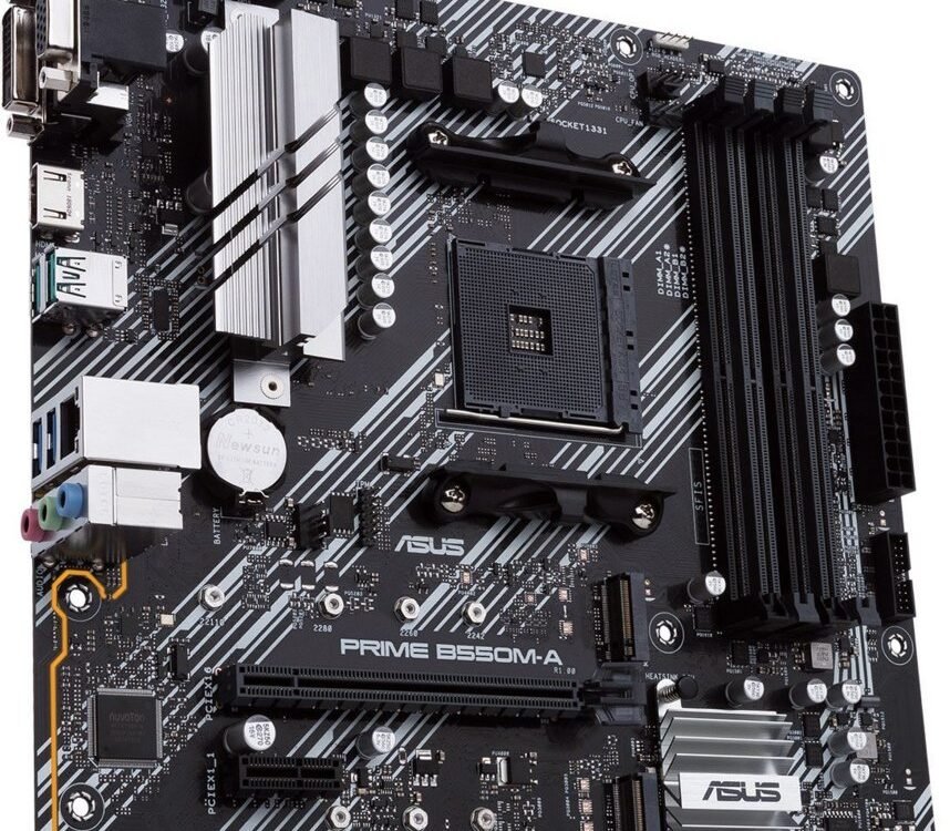 ASUS PRIME B550M-A | Socket AM4 | AMD B550 | 4xDDR4 | Micro-ATX | Moederbord