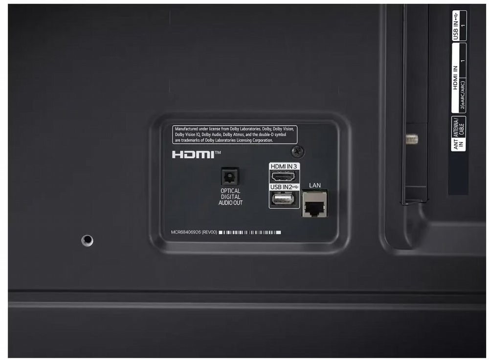 LG NanoCell 50NANO82T6B | 50" 4K Ultra HD NanoCell Smart TV | WebOS 24 | HDR10 Pro | 60Hz - Afbeelding 8