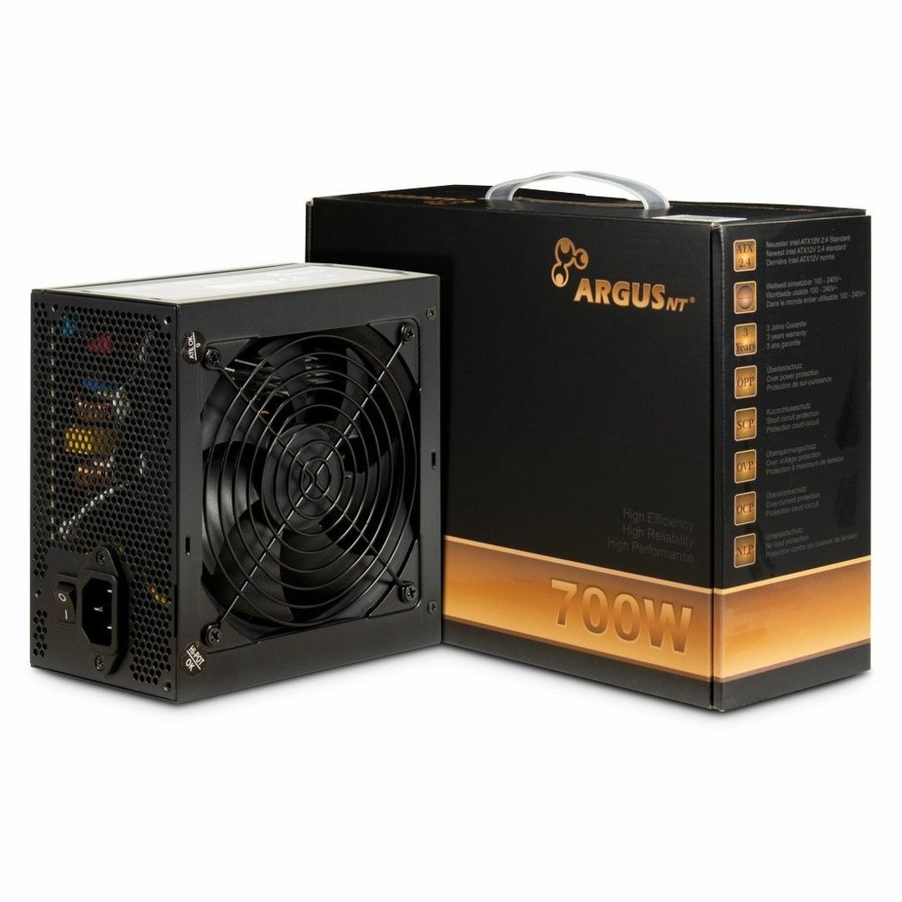 Inter-Tech ArgusNT BPS-700 | 700 Watt Bronze ATX PSU | Power Supply | Voeding