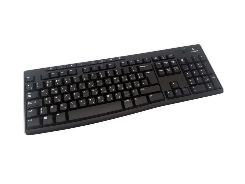 Logitech K270 | Draadloos Toetsenbord RF | QWERTY Engels | Zwart