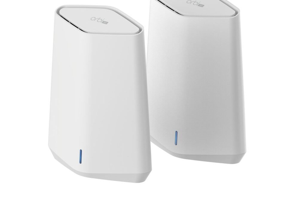 Netgear Orbi Pro Mini (2-pack) | Dual-band WiFi 6 Mesh Router | Gigabit Ethernet | AX1800