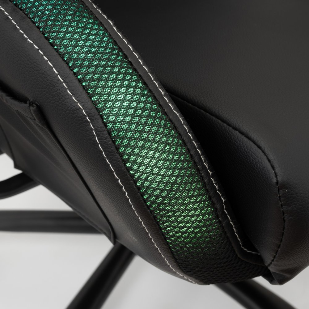 White Shark INDIANAPOLIS | Gamestoel met RGB-verlichting | Belastbaar tot 120 kg - Afbeelding 10