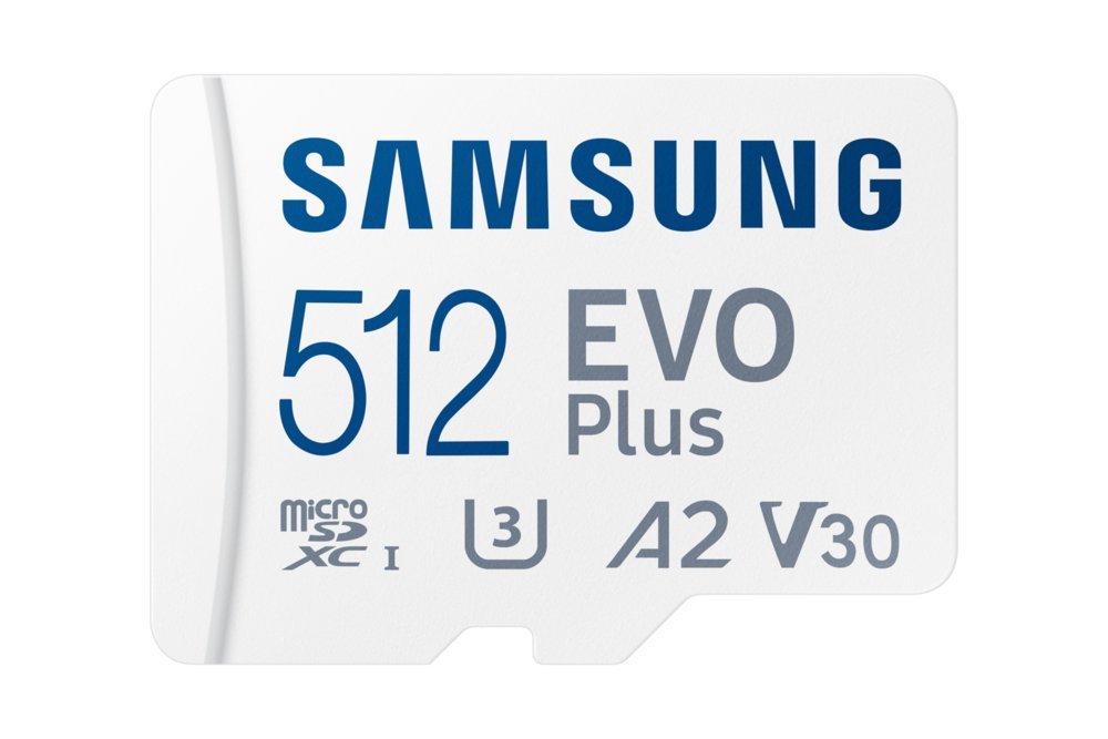 Samsung EVO Plus | MicroSDXC | 512GB | Class 10 | UHS-I U3 | V30 | A2 | Tot 160MB/s | Inclusief adapter - Afbeelding 3