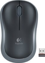 Logitech M185 | Draadloze Muis | Links- en Rechtshandig | RF | 1000 DPI | Zwart/Grijs
