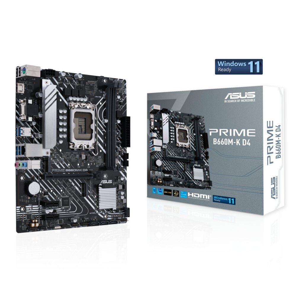 ASUS PRIME B660M-K D4 | Socket LGA 1700 | Intel B660 | 2xDDR4 | ATX | Moederbord - Afbeelding 6