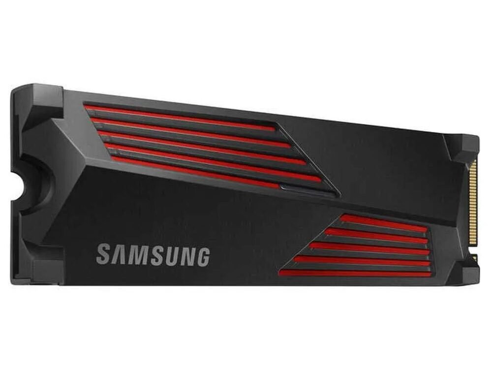 Samsung 990 PRO | 1TB NVMe SSD | M.2 | Gen4 | 7.450MB/s Lezen | 6.900MB/s Schrijven | Heatsink