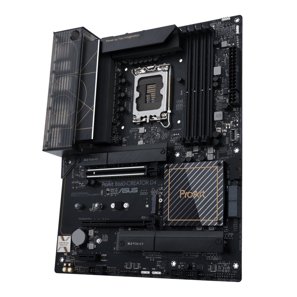 ASUS PROART B660-CREATOR D4 | Socket LGA 1700 | Intel B660 | 4xDDR4 | ATX | Moederbord - Afbeelding 3