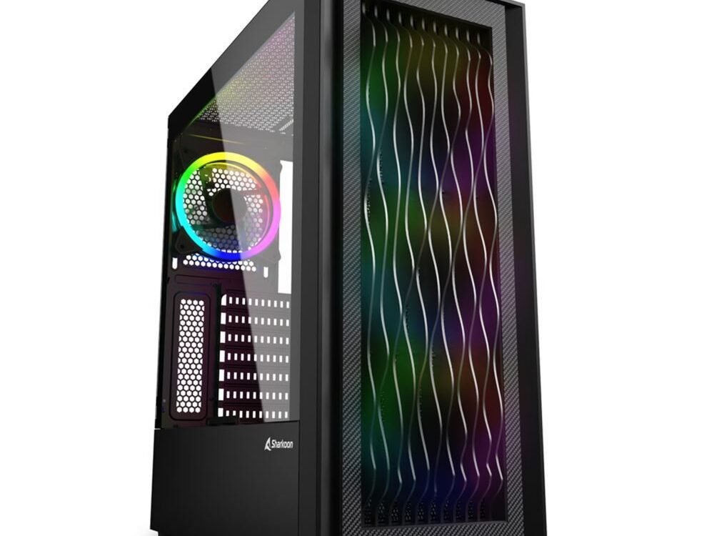 Sharkoon RGB Wave | Tower Case | Zwart