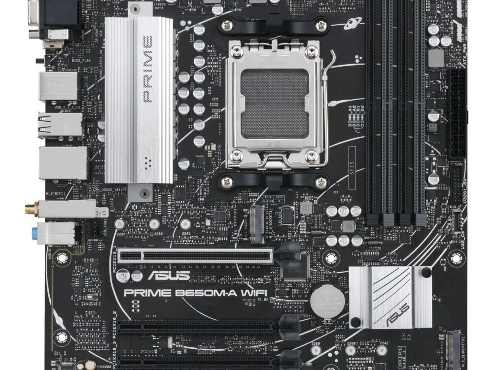 ASUS PRIME B650M-A WIFI | Socket LGA 1700 | Intel B760 | 4xDDR5 | Micro-ATX | Moederbord