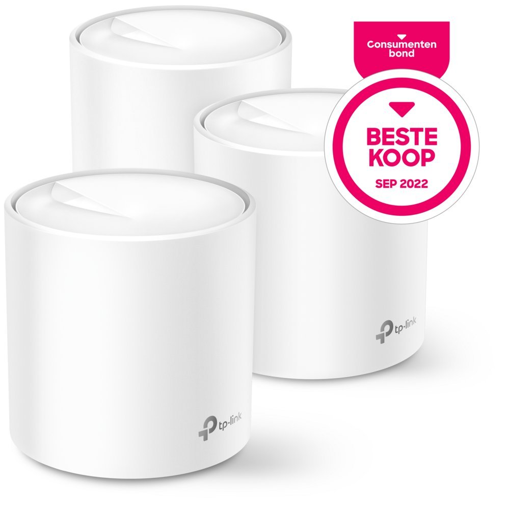 TP-Link Deco X20 (3-pack) | Dual-band WiFi 6 Mesh Router | Gigabit Ethernet | AX1800 - Afbeelding 4