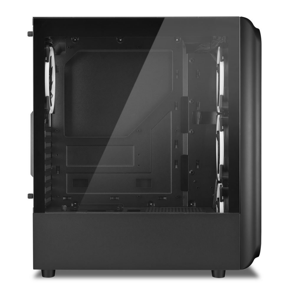 Sharkoon TK5M RGB | Midi Tower Case | Zwart - Afbeelding 5