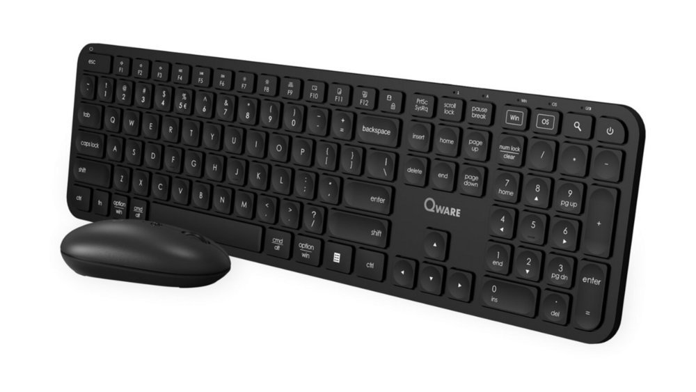 Qware Eastbourne | Draadloze Muis en Toetsenbordcombo | QWERTY - Afbeelding 3