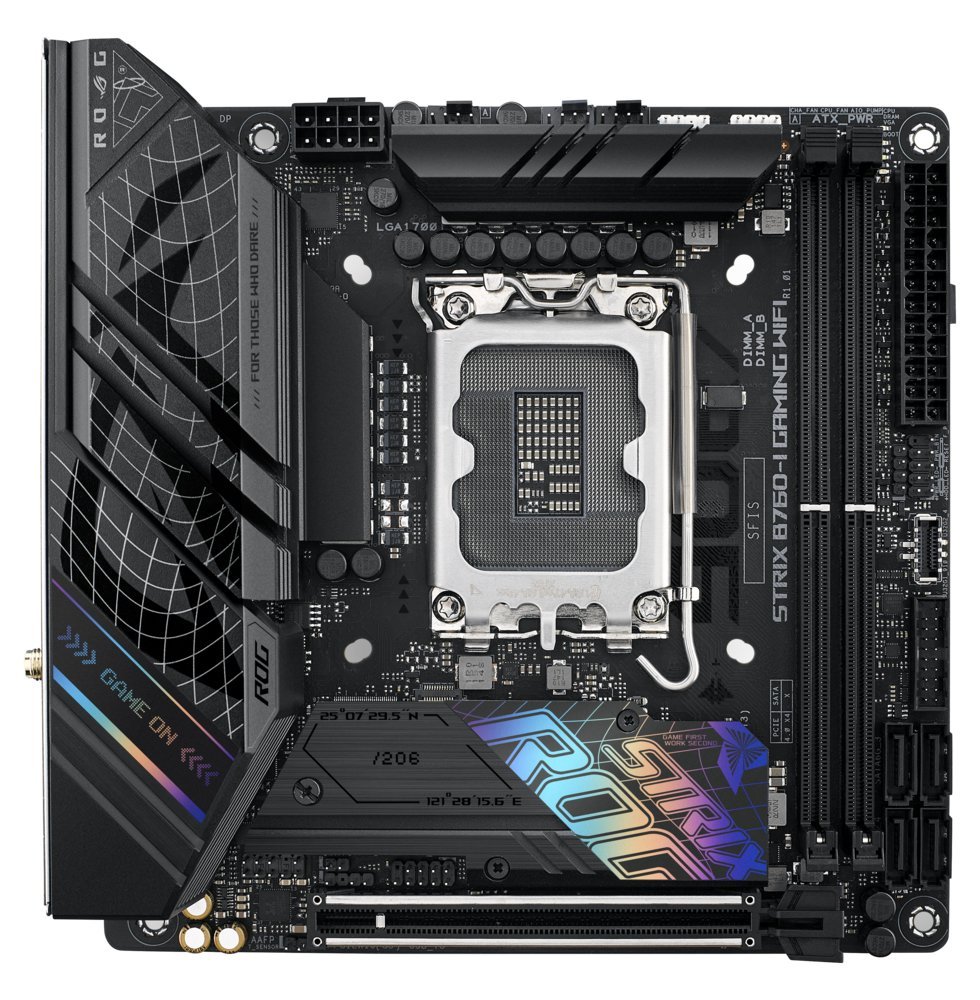 ASUS ROG STRIX B760-I GAMING WIFI | Socket LGA 1700 | Intel B760 | 2xDDR5 | Mini-ITX | Moederbord - Afbeelding 5