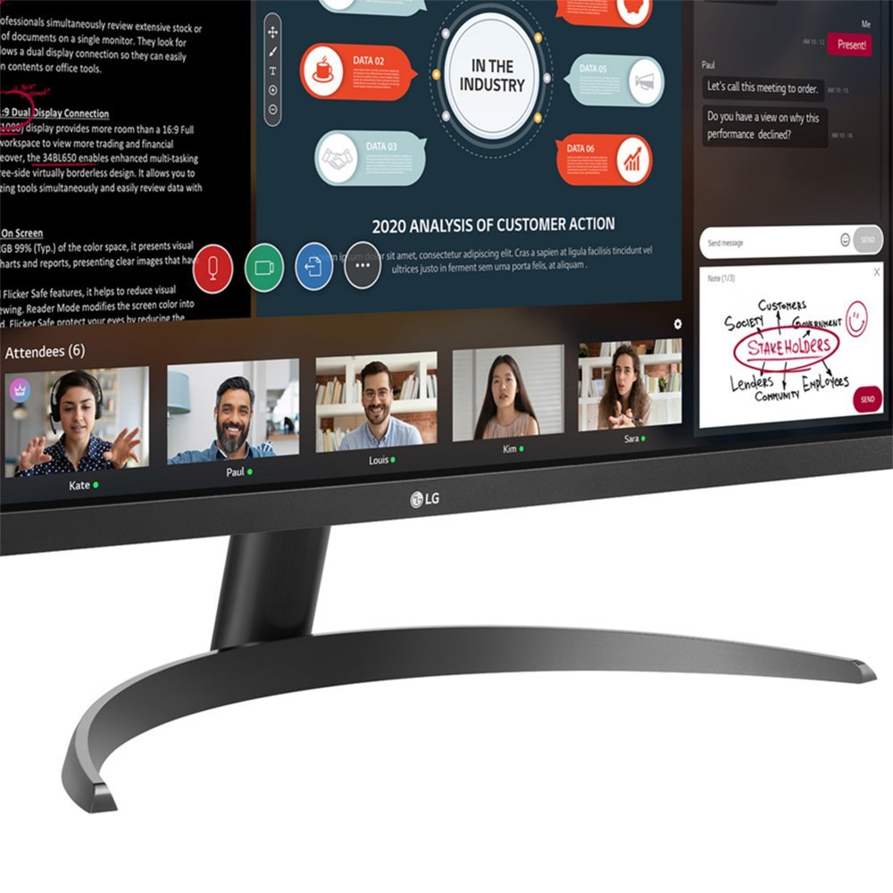 LG 29WP500-B 29" | 2560x1080 IPS | 75Hz | Ultrawide Monitor - Afbeelding 11