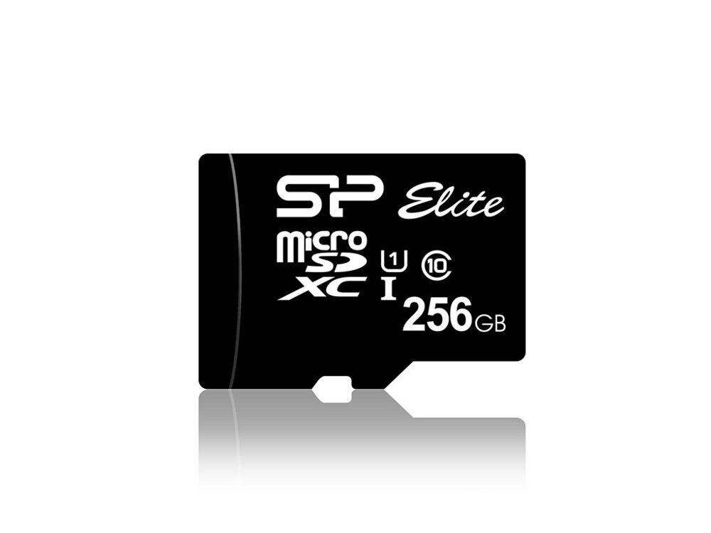 Silicon Power Elite | MicroSDXC | 256GB | Class 10 | UHS-I U1