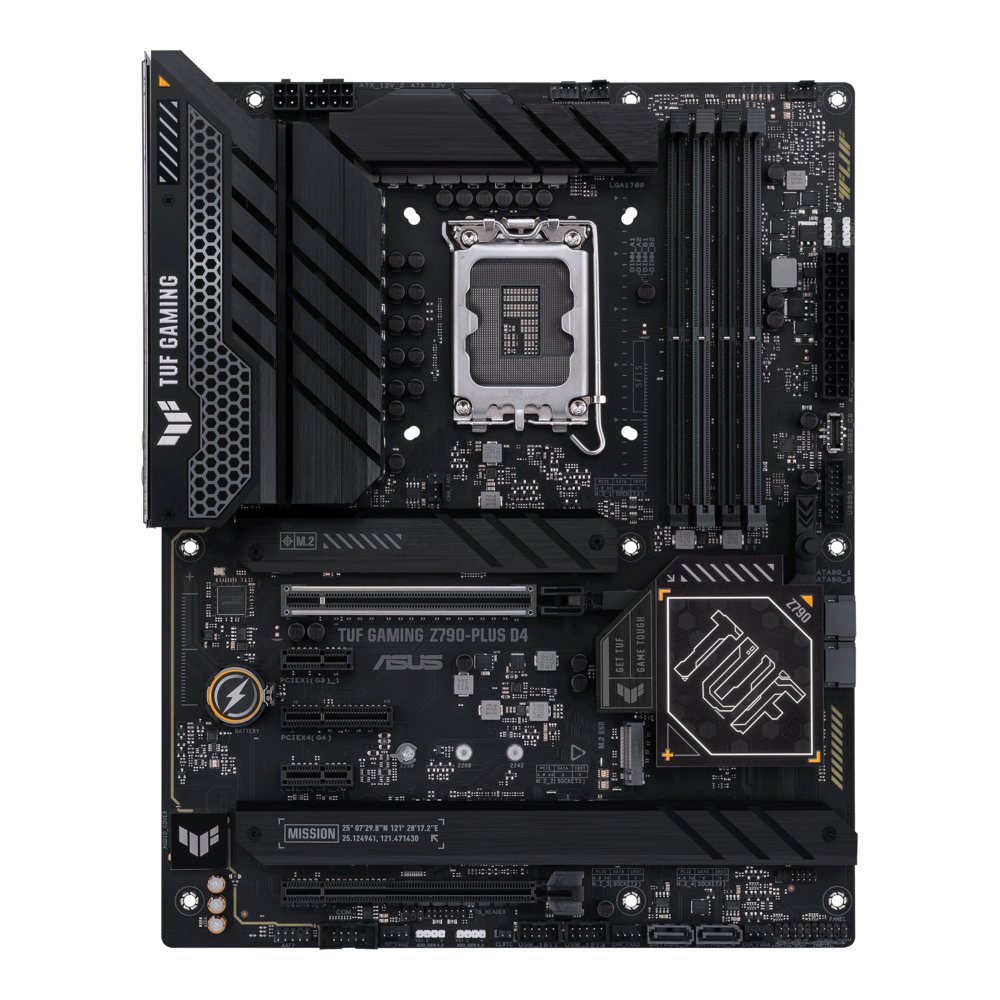 ASUS TUF GAMING Z790-PLUS D4 | Socket LGA 1700 | Intel Z790 | 4xDDR4 | ATX | Moederbord