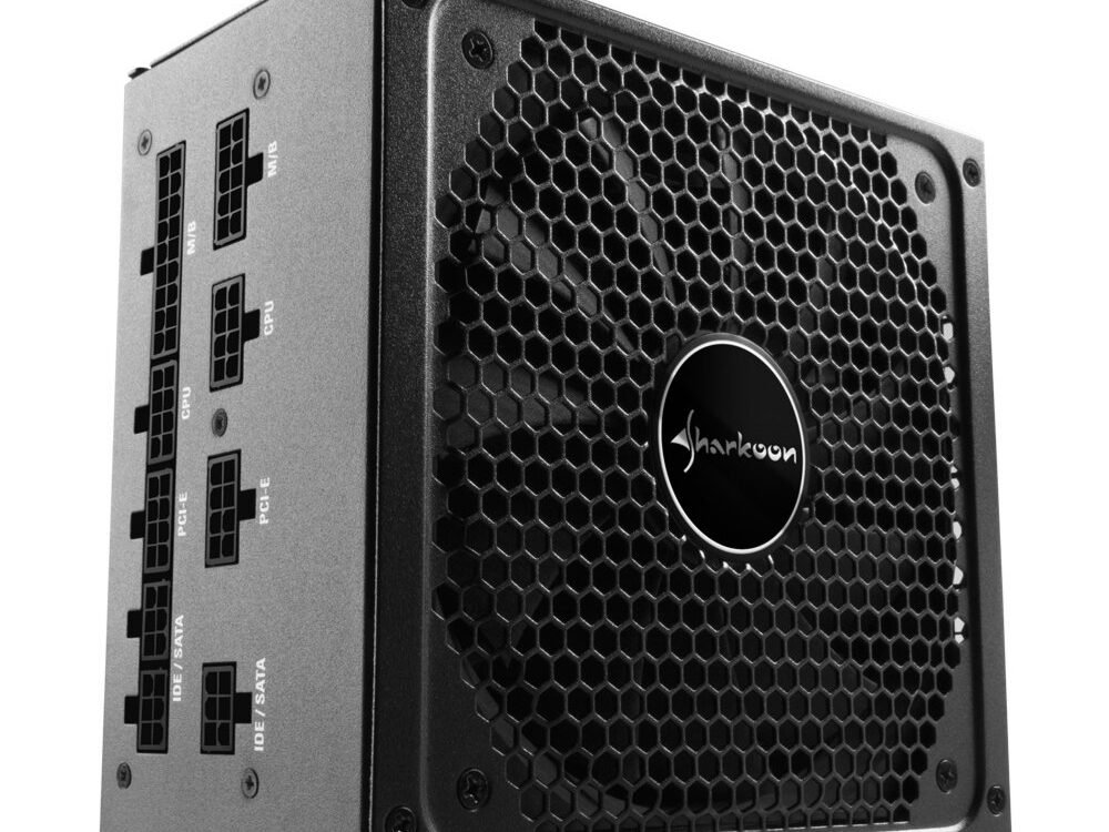 Sharkoon SilentStorm Cool Zero | 650 Watt Gold ATX PSU | Modulair | Power Supply | Voeding