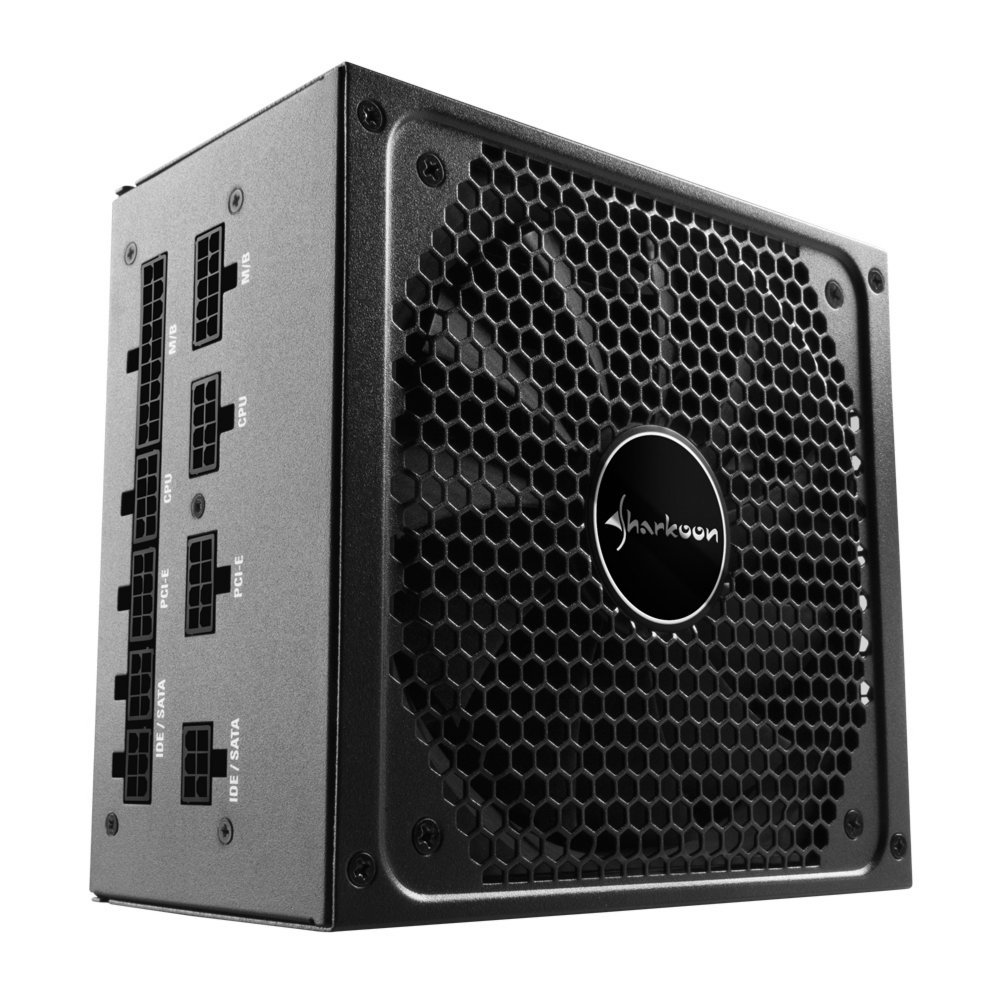 Sharkoon SilentStorm Cool Zero | 850 Watt Gold ATX PSU | Modulair | Power Supply | Voeding